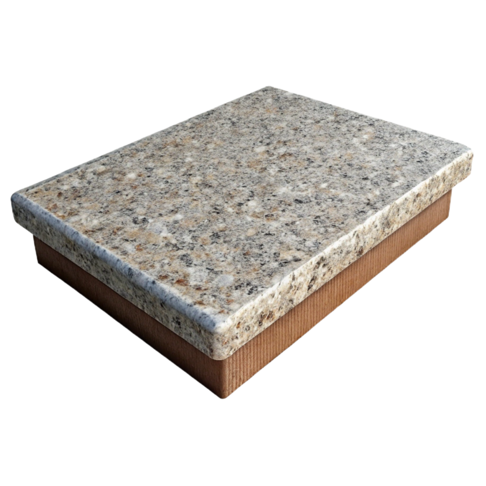 striking nostalgic renaissance Granite countertop slab, with Transparent Background high resolution png