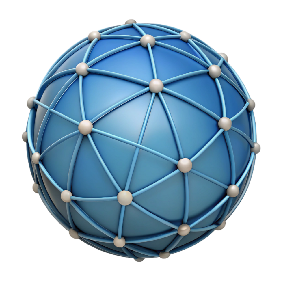 striking nostalgic artistic A world globe, wireframe, interconnected lines with Transparent Background impeccable png