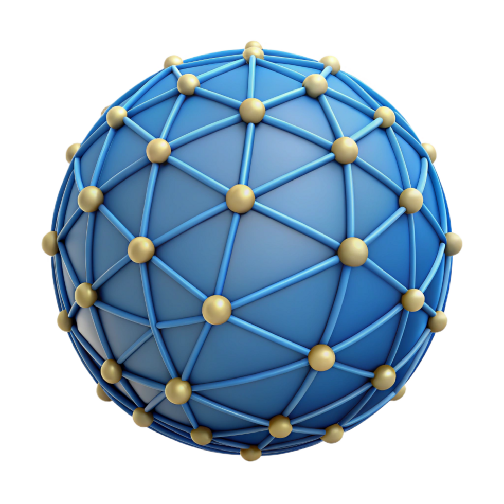 distinctive creative A world globe, wireframe, interconnected lines with Transparent Background gallery standard png