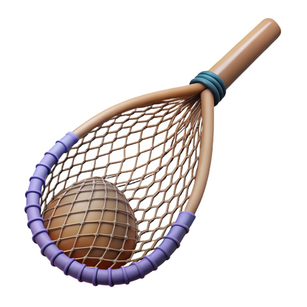 sought-after bohemian Ultra-detailed photorealistic isolated cutout professional render of a tribal woman's hand-woven fishing net with Transparent Background ultra HD png