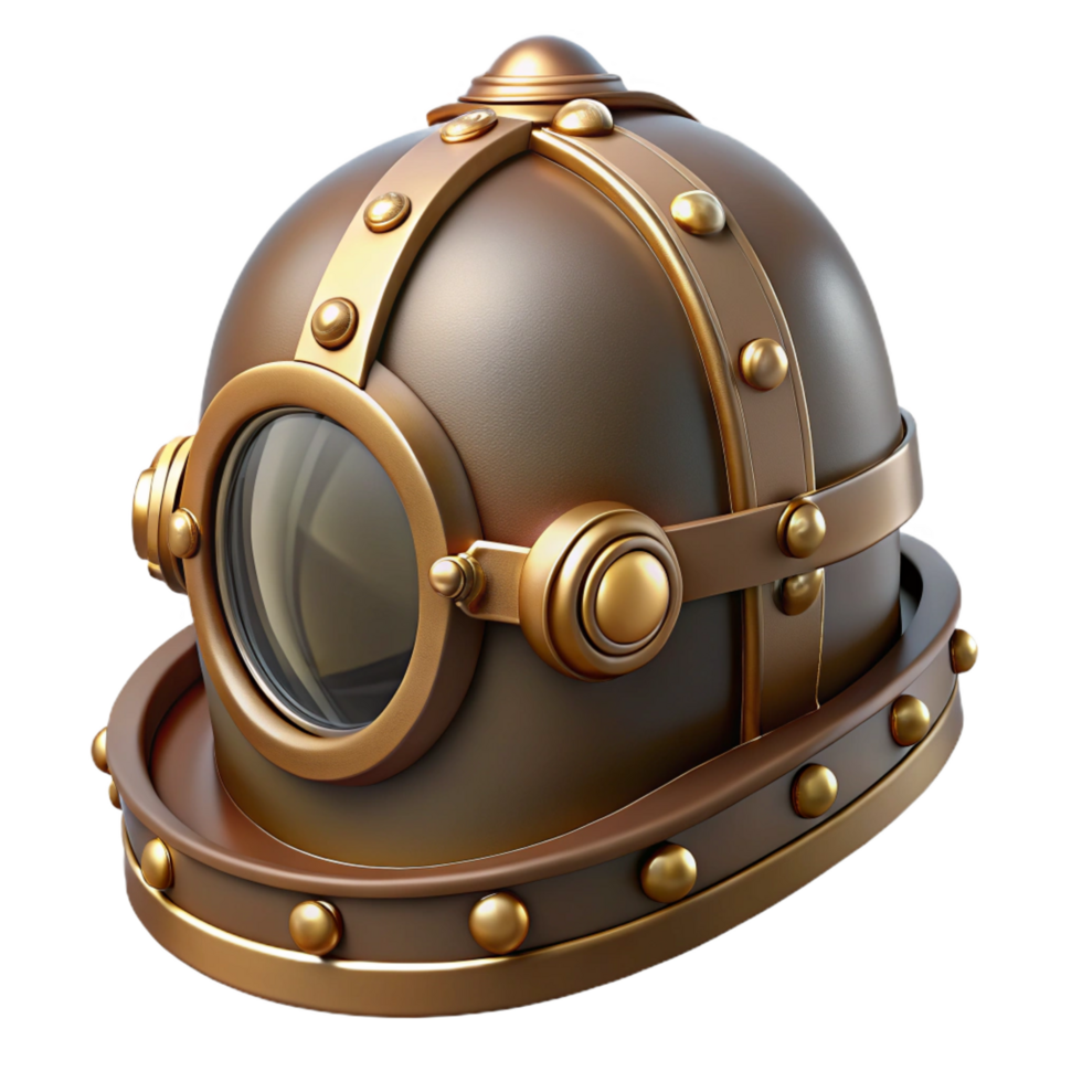 calm hypnotic Concept art style, ultra-detailed rendering of a steampunk heart with gears and pipes replacing organic components Isolated cutout with Transparent Background fine detail png