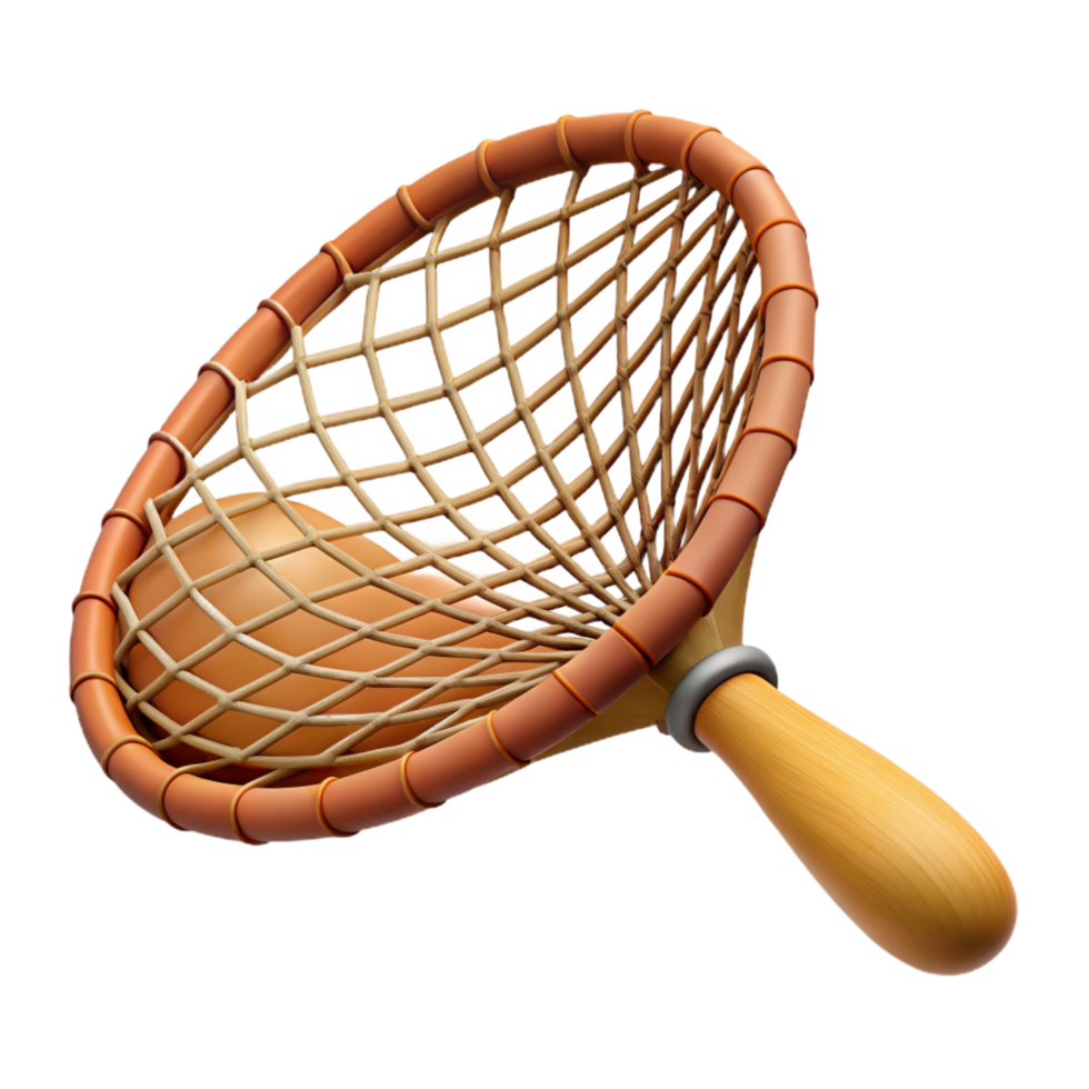 glorious traditional Ultra-detailed photorealistic isolated cutout professional render of a tribal woman's hand-woven fishing net with Transparent Background expertly shot png