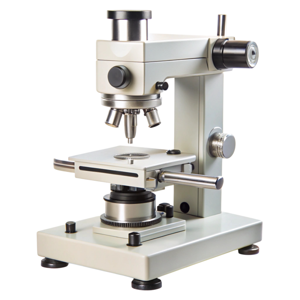 Advanced optical microscope comparator for accurate industrial and laboratory measurements on Transparent Background png