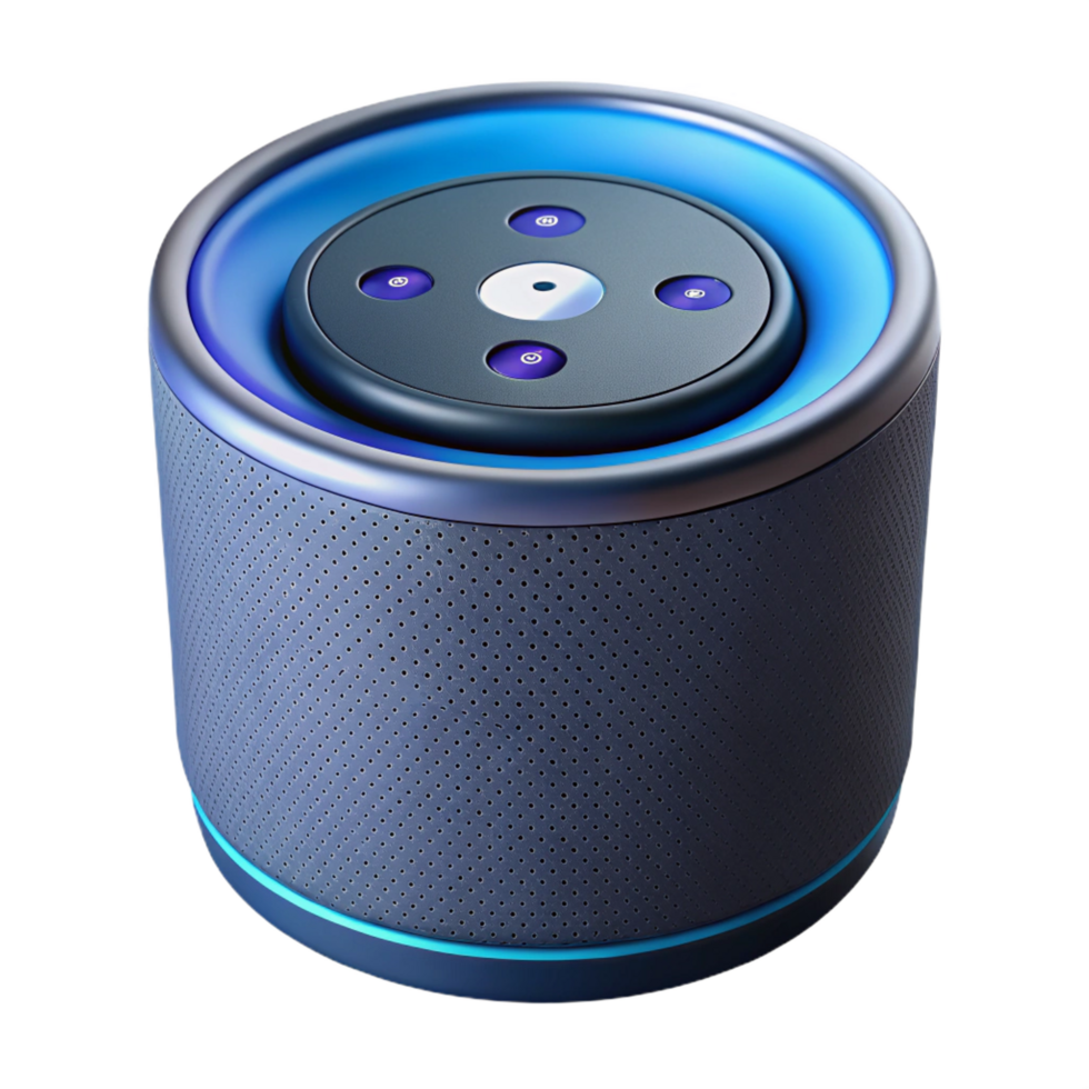 inspired organic Smart speaker with voice assistant with Transparent Background impeccable png