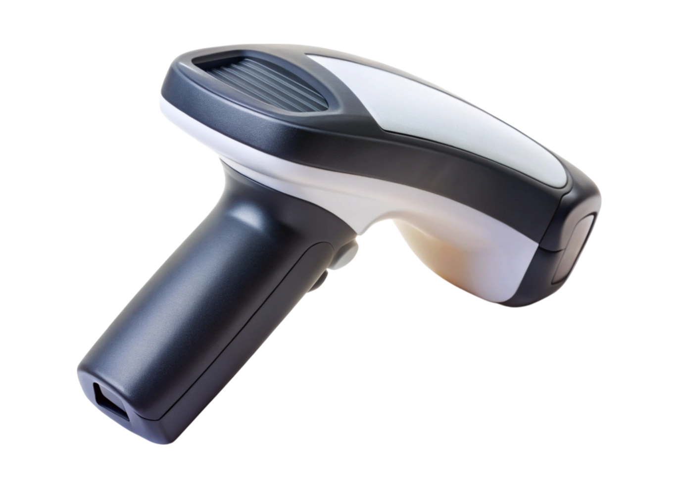 Compact and efficient barcode scanner showcasing advanced technology for fast and accurate scanning png
