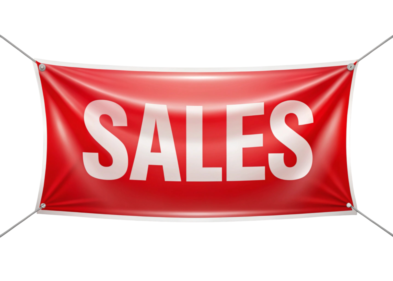 Retail sale banner featuring prominent red text ideal for showcasing limited time offers and deals png