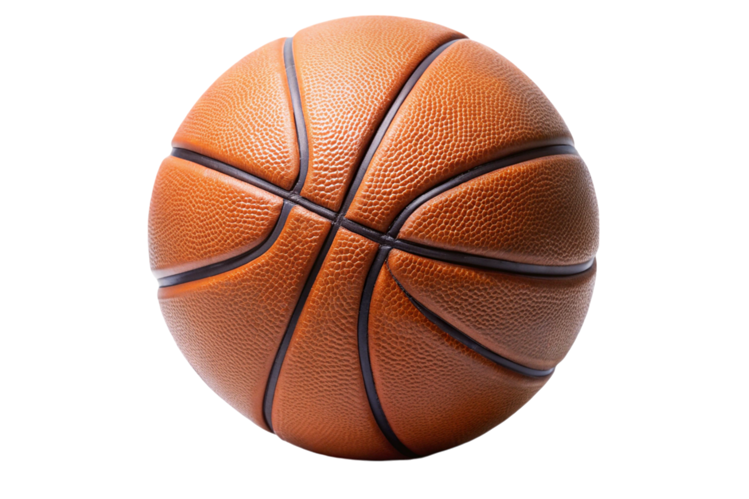Realistic Basketball Highlighting Surface and Lines png