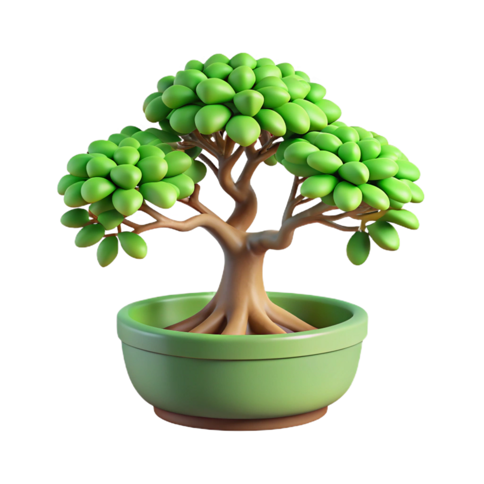 sumptuous unparalleleElm bonsai tree with delicate branching, light green leaves, rough bark, soft lighting, top-down view, isolateon transparent background,high-resolution product photography png