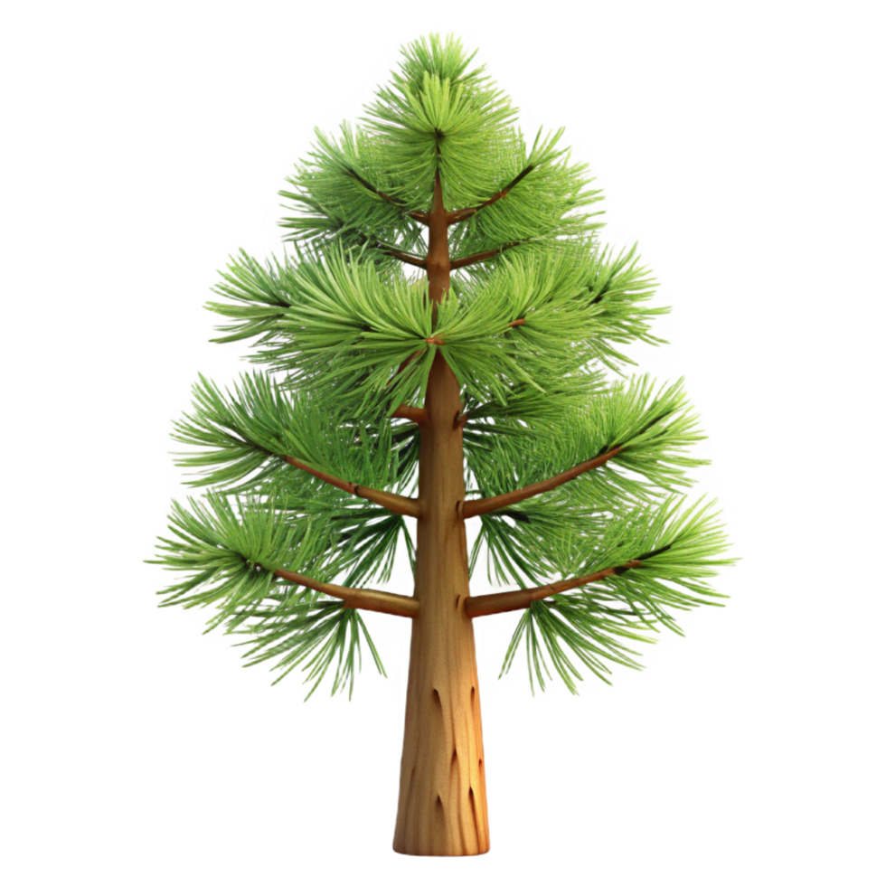 acclaimeindustrial Jack pine tree with short needles, thin trunk, weatherebark, studio lighting, isolateon transparent background,high-resolution product photography elite png