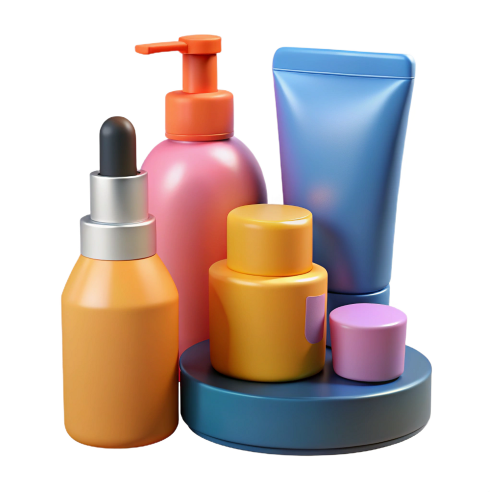 serene quintessential Image Prompts for Beauty Products Isolateon Transparent Background png