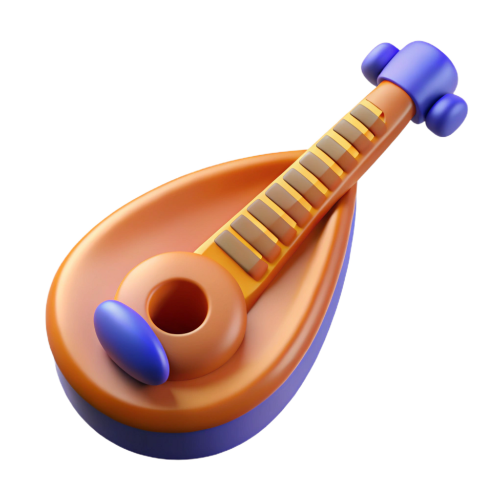 memorable organic Unique AI Image Prompts for Musical Instruments Isolateon Transparent Backgrounexpertly shot png