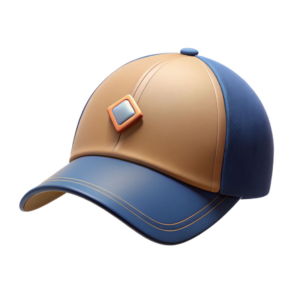 gorgeous coveteBaseball cap with embroiderelogo, cotton fabric, studio lighting, front view, with transparent background,high-resolution product photography png