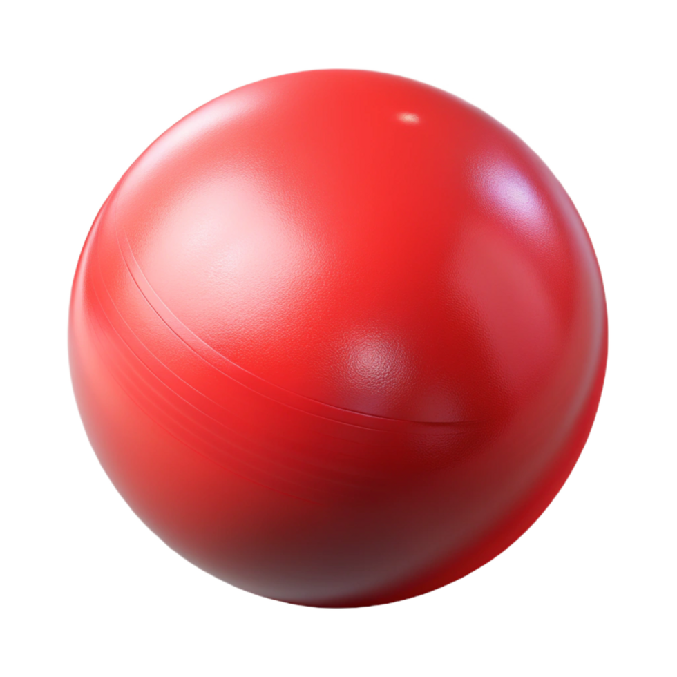 hypnotic quintessential Rerubber bouncy ball, slightly worn texture, glossy finish, studio lighting, isolateon transparent background,high-resolution product photography png