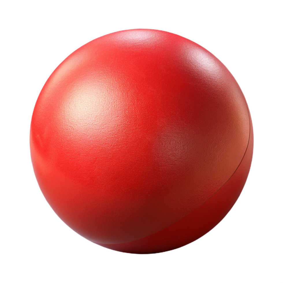 elegant traditional Rerubber bouncy ball, slightly worn texture, glossy finish, studio lighting, isolateon transparent background,high-resolution product photography gallery standard png