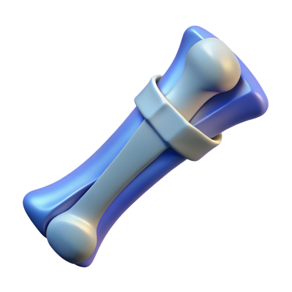 beautiful tranquil minimalist X-ray film, showing a fracturebone, realistic image data, isolateon transparent background,high-resolution product photography high resolution png