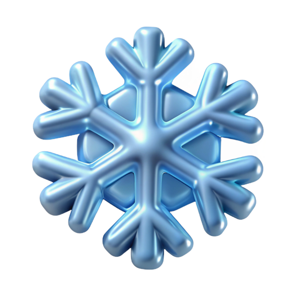 unparalleleurban Ice sculptelogo of a snowflake, translucent, refractive, studio lighting, top-down view, product shot, with transparent background,high-resolution product photography studio quality png