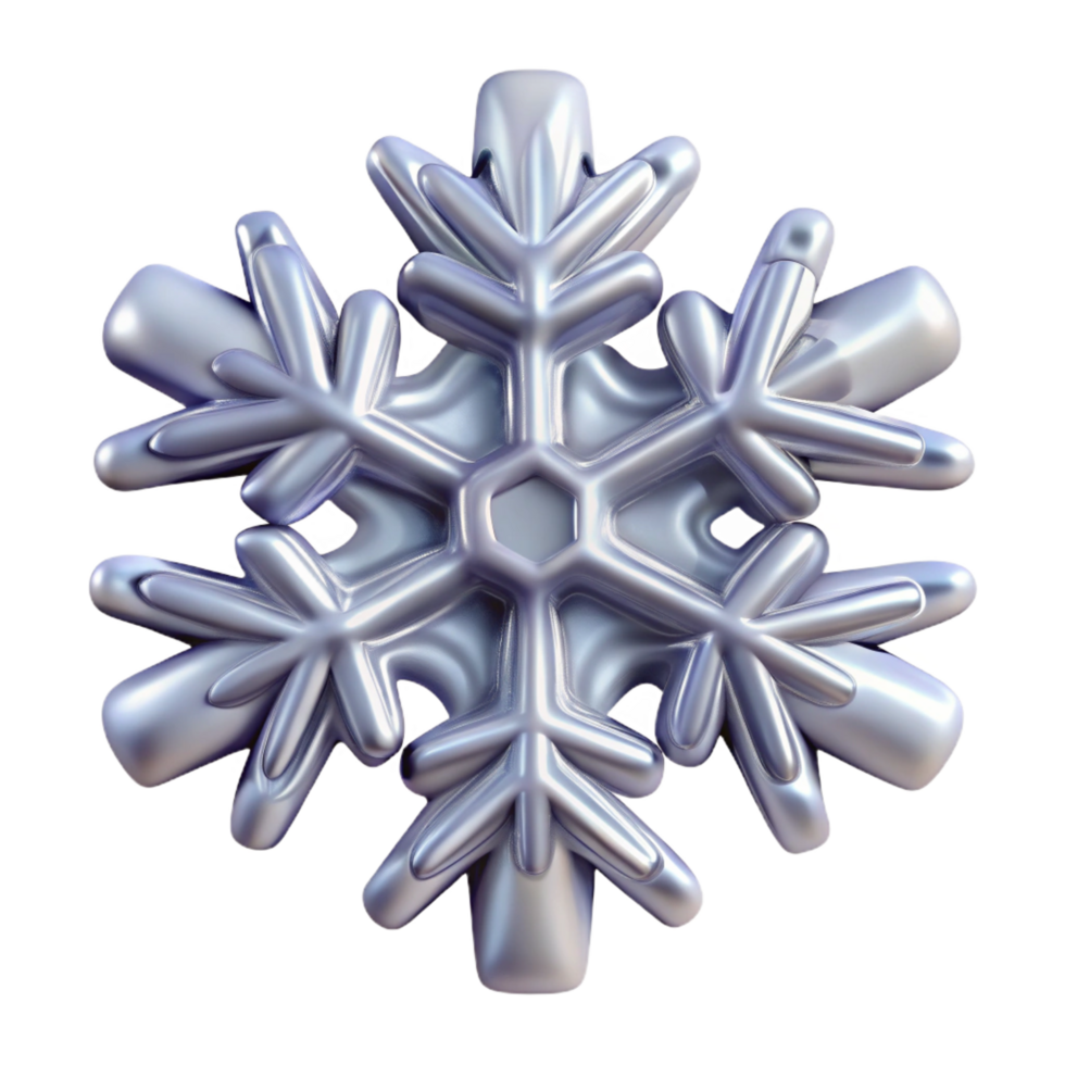 stunning unforgettable Ice sculptelogo of a snowflake, translucent, refractive, studio lighting, top-down view, product shot, with transparent background,high-resolution product photography png