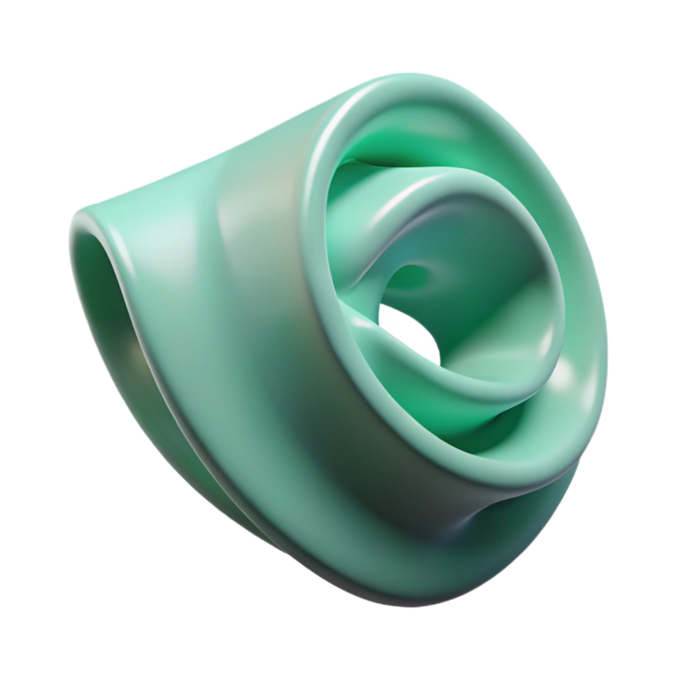 glorious distinctive A single, tightly rollejade face mask sheet, showing texture anfolds, soft lighting, top-down view, isolateon transparent background,high-resolution product photography png