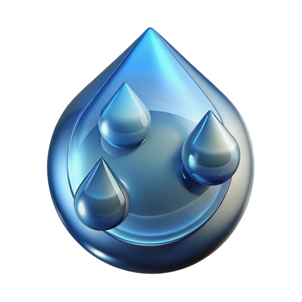 notable vintage rendereglass logo with water droplets, refractive lighting, glossy finish, isolateon transparent background,high-resolution product photography professional png