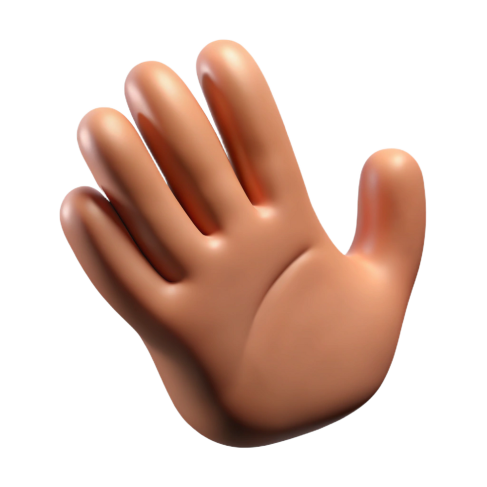 hypnotic unparalleleClay sculptelogo of a human hand, texturesurface, dramatic lighting, side view, isolateon transparent background,high-resolution product photography png