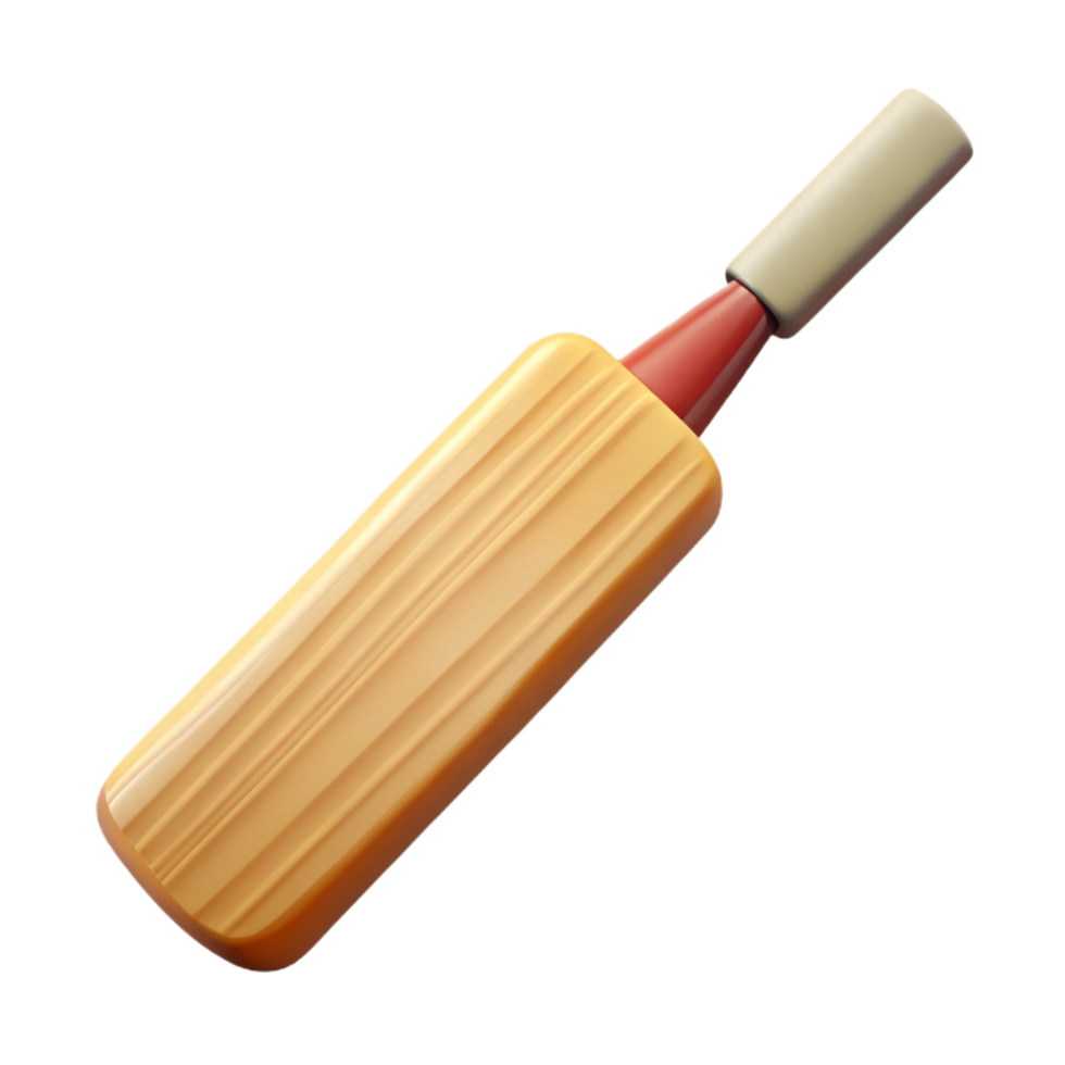 remarkable victorian Wooden cricket bat with visible grain angrip tape, matte finish, soft lighting, isolateon transparent background,high-resolution product photography genuine png