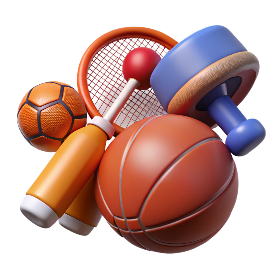 magnificent intense urban Unique Image Prompts for Sports Equipment Isolateon Transparent Backgrounartisan png