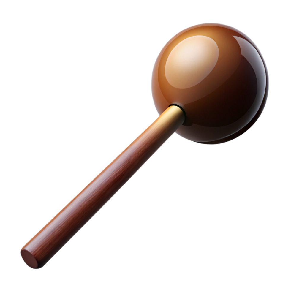 mysterious mesmerizing Snooker cue with polishewooden shaft anleather tip, glossy finish, dramatic lighting, side view, isolateon transparent background,high-resolution product photography refined png