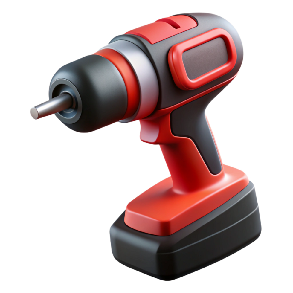 majestic art deco A cordless drill with a black anrebody ana chuck holding a drill bit, soft lighting, photorealistic, isolateon transparent background,high-resolution product photography crisp png