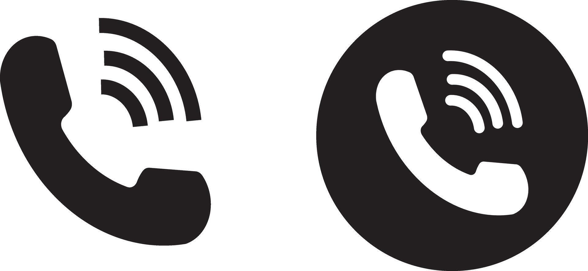Phone call iconl, illustration, ui and logo design.Calling Phone Answer Decline Button set, Illustration vector