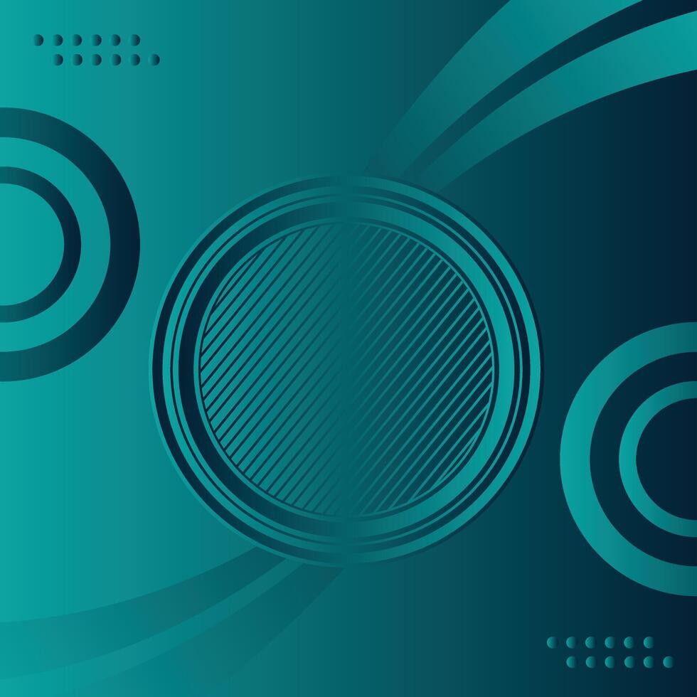 Modern abstract Persian Green technology background. Suit for banner, brochure, flyer, poster, website, landing page and more vector