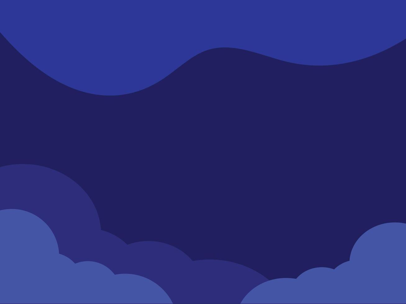 Abstract dark blue wave shape background. Futuristic wave background vector