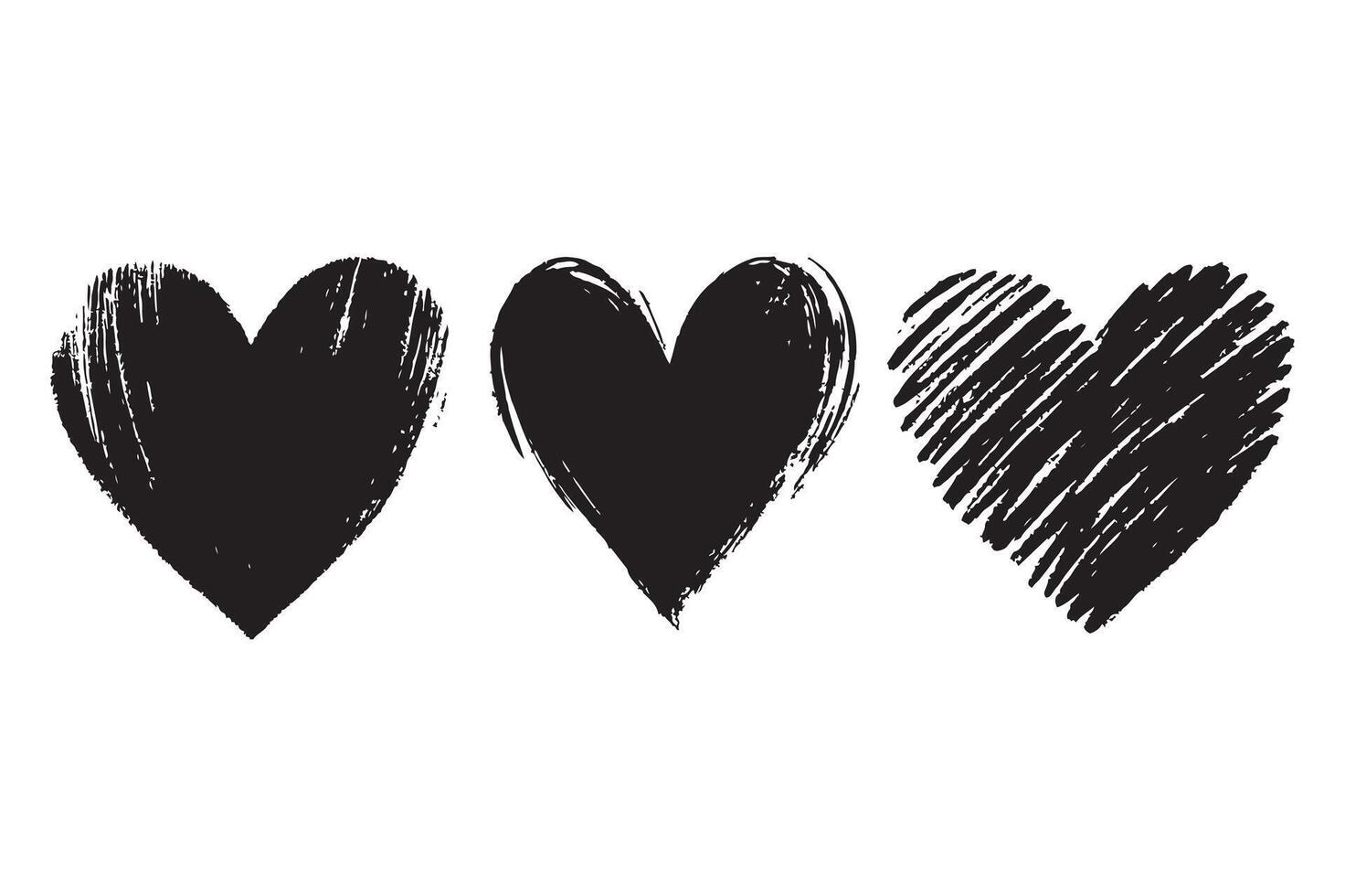 Silhouette of Lovers in Heart Shape vector