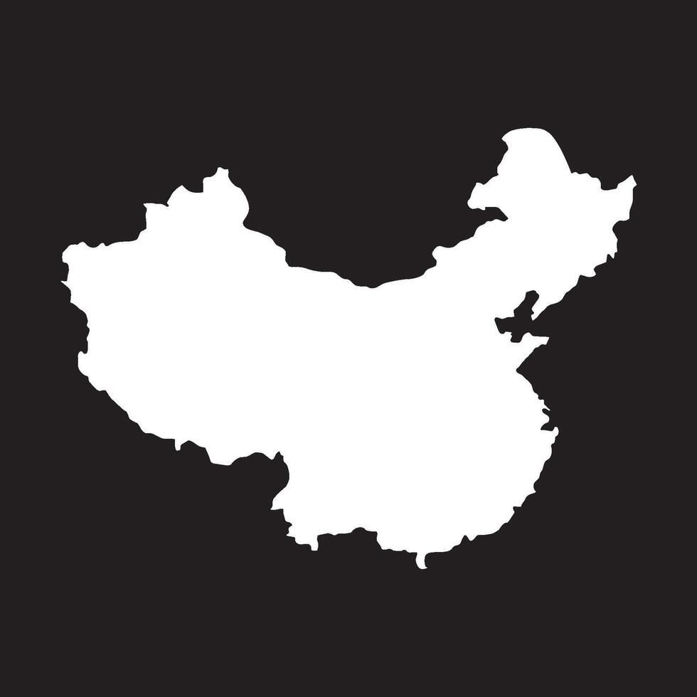 China Map Icon element. vector