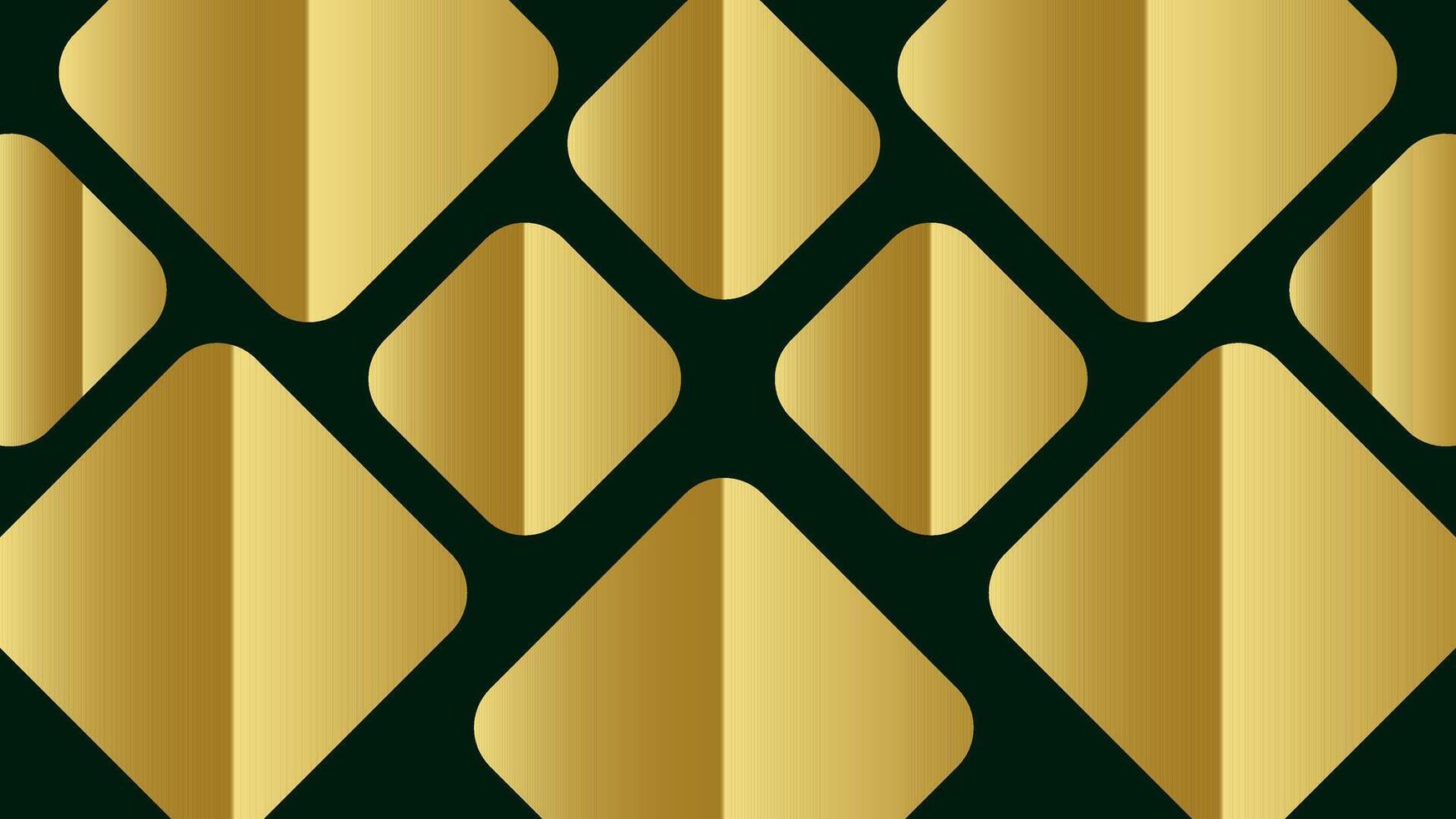 abstract elegant golden geometric background vector