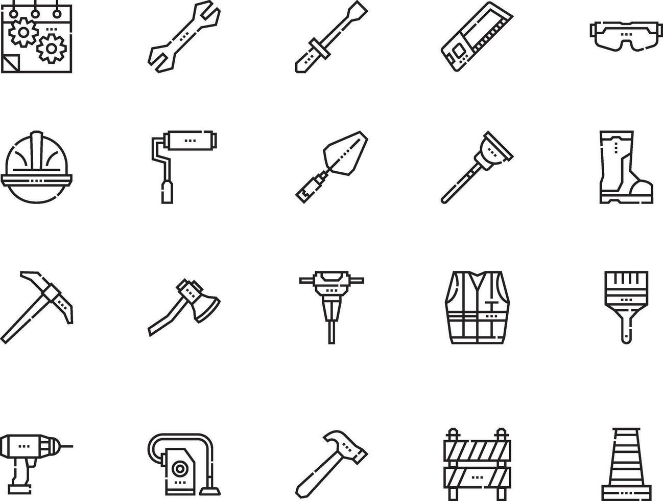 Construction and Repair Tools vector