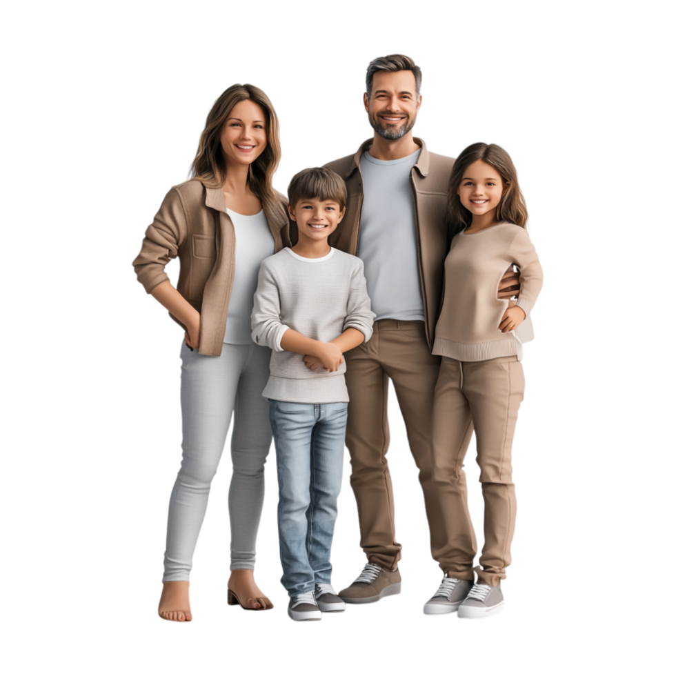 family with children png