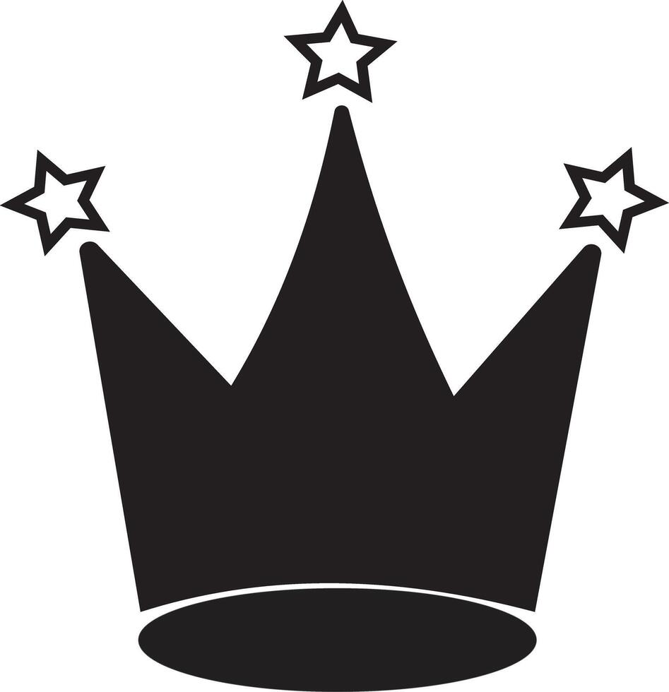 golden crown isolated on white vector