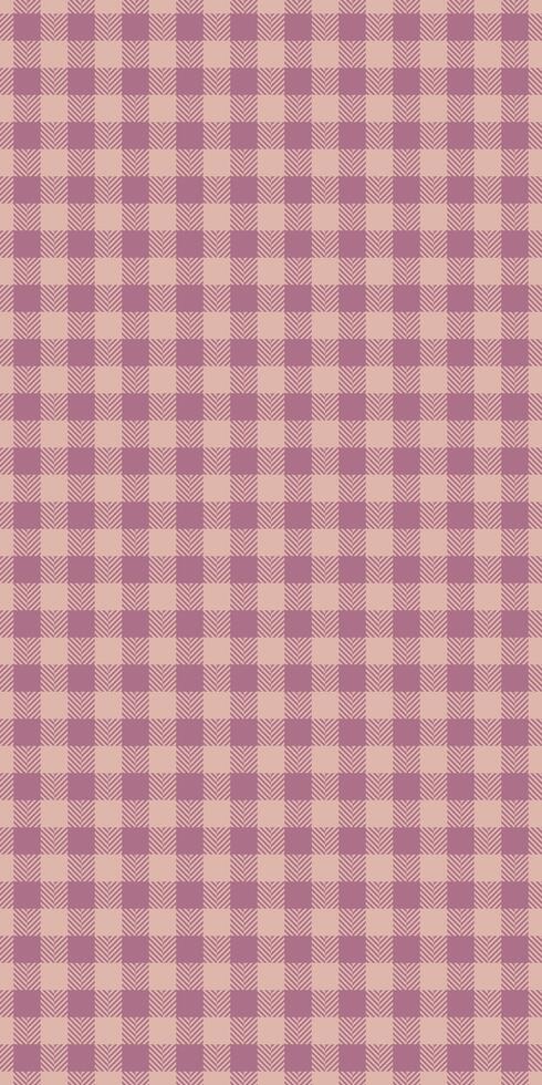 Form plaid background pattern, golf tartan fabric texture. Layer check textile seamless in light and pink colors. vector
