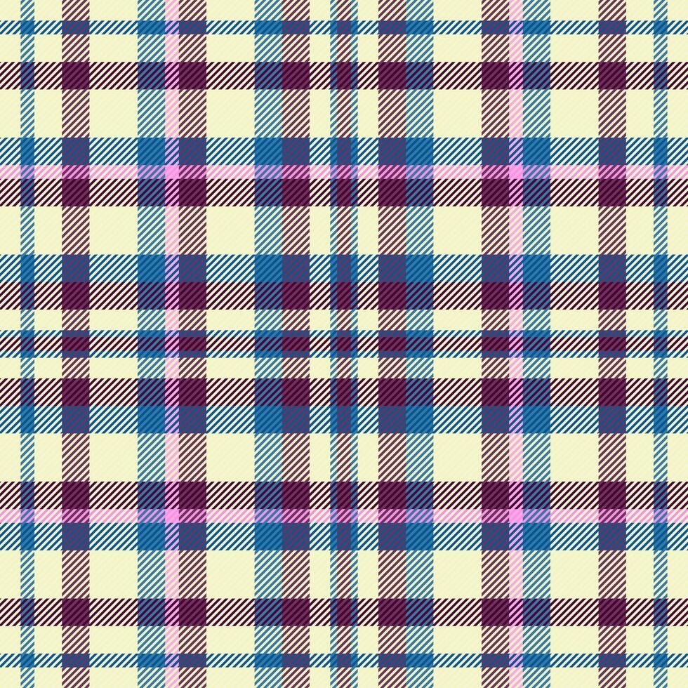 Vibrant pastel plaid pattern, perfect for textile design, fashion, and website backgrounds. vector