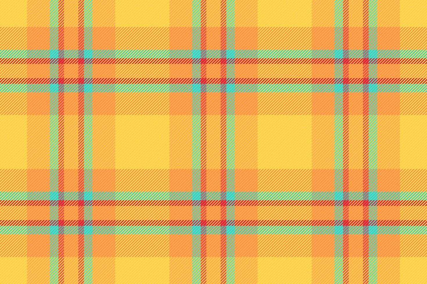 Vibrant yellow plaid pattern. Perfect for textile design, backgrounds, or website elements. This cheerful, summery texture evokes feelings of warmth and optimism. vector