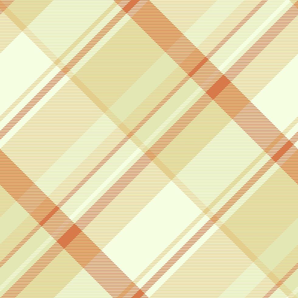 Elegant plaid pattern with intersecting lines in warm, earthy tones. Perfect for backgrounds, textiles, or design elements needing a touch of classic sophistication. vector