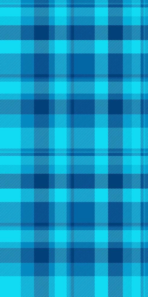 Part textile fabric, multicultural texture seamless tartan. Book plaid check background pattern in cyan and bright colors. vector