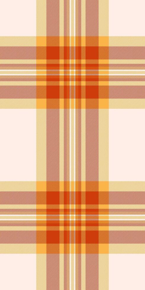 Purchase fabric plaid textile, spanish background tartan seamless. Hobby texture pattern check in linen and orange colors. vector