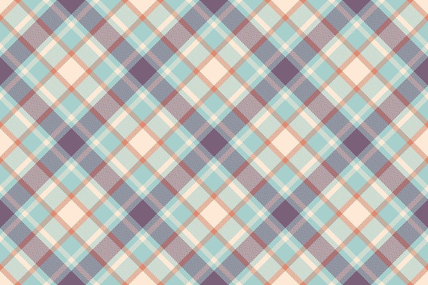 Elegant pastel plaid pattern. Subtle herringbone texture adds depth. Perfect for textile design, wallpaper, or fashion projects. Evokes a feeling of calm and sophistication. vector
