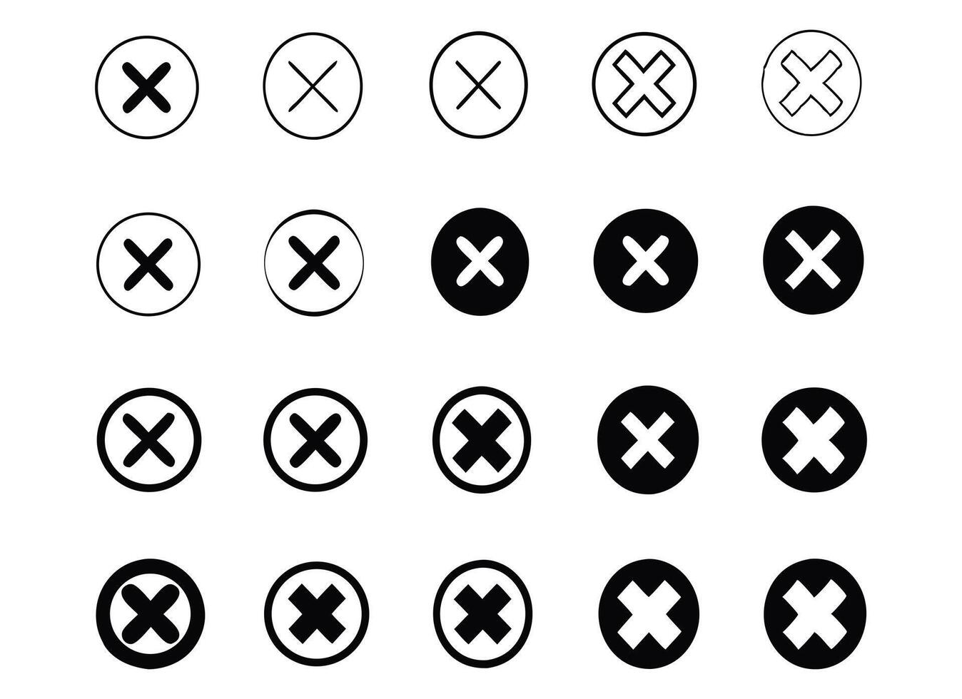 Trash Outline Icon vector