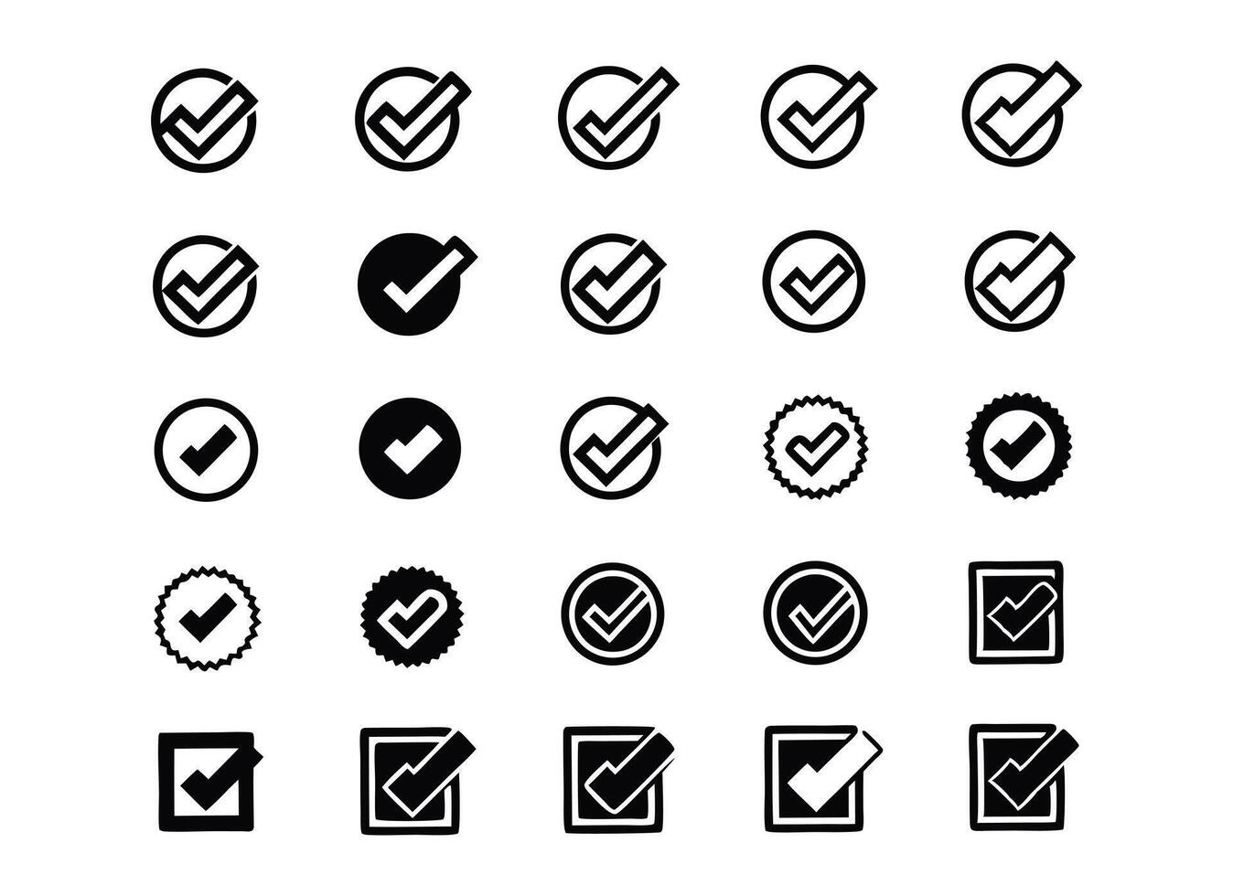 Check Symbol Icon vector