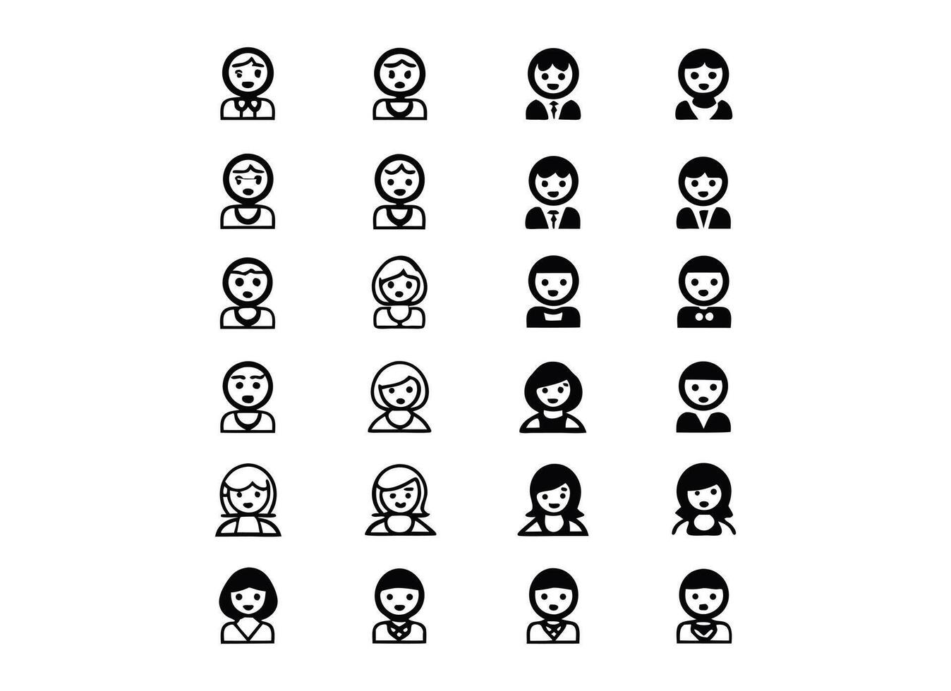 User Icon Pack vector