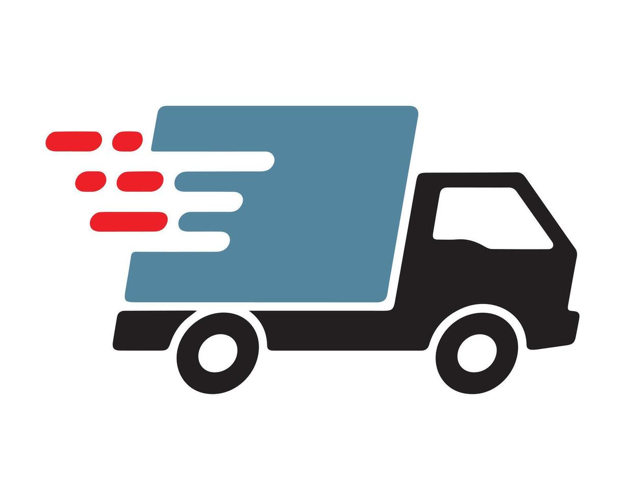 Fast Delivery Truck Icon vector