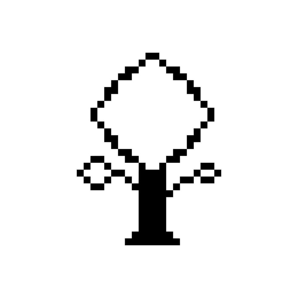 pixel wilderness nature vintage aesthetic vector
