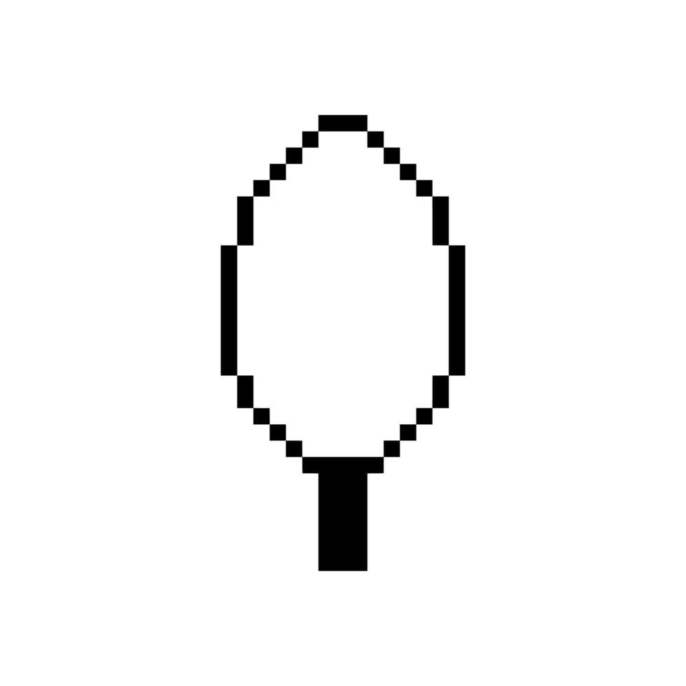 abstract shape pixel tree vector